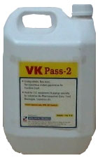 Stainless Steel Passivation Liquid Gel Safe Biodegradable VK PASS 2 for pharmaceutical cosmetic food dairy plants tanks pipelines